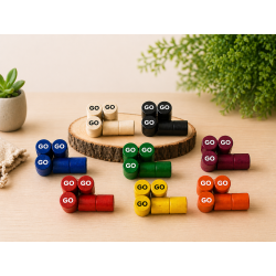 Pions pour jeux TAC-TIK - GO49 - Chemillé en Anjou