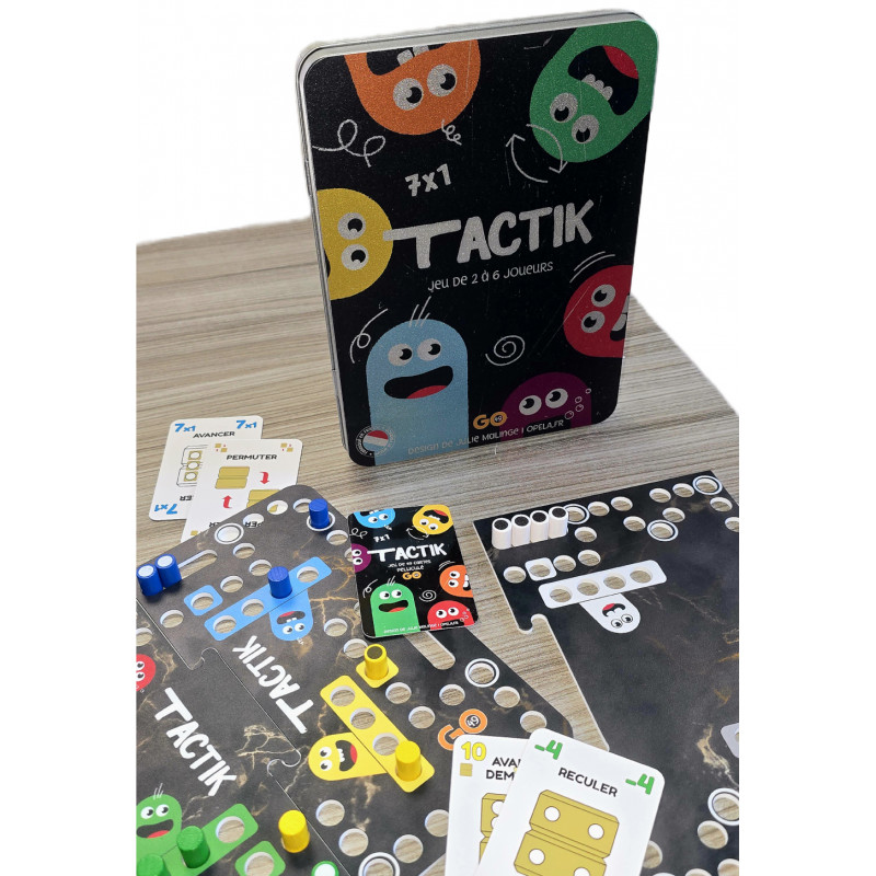 Jeu Tactik de poche PVC 5mm Complets - 49 Angers Cholet Chemillé - GORoutage - chemillé en Anjou - Nouveau Rangement
