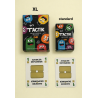 Jeu de cartes TACTIK GRAND FORMAT XL "Pelliculé"