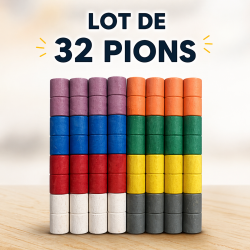 Lot 32 Pions pour jeux TACTIK - GO49 - Chemillé en Anjou - Angers - Cholet - Saumur