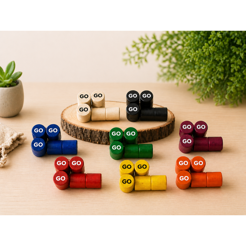 Pions pour jeux TAC-TIK - GO49 - Chemillé en Anjou