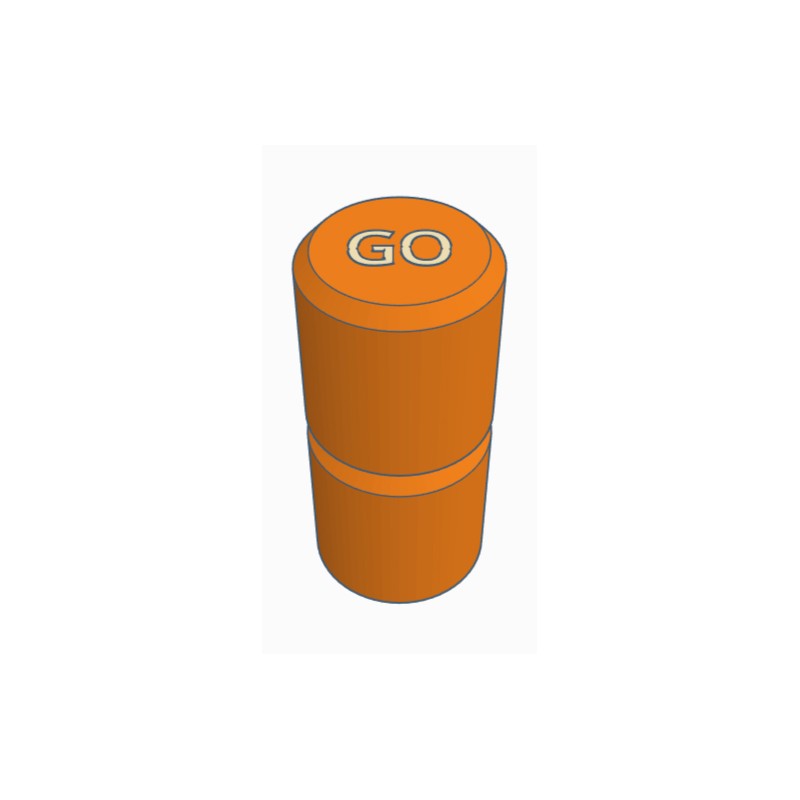 Pions Orange pour jeux TACTIK - GO49 - Chemillé en Anjou